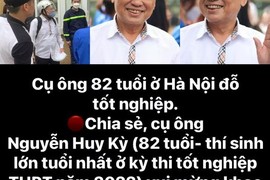 Video: Cụ ông 82 tuổi vỡ òa hạnh phúc khi đã "với" được tấm bằng THPT