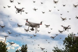 Anh phát triển vũ khí vô tuyến khắc chế bầy đàn drone  