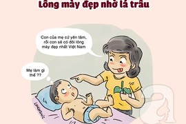 Chết cười bí quyết “luyện” con thành hoa hậu của mẹ Việt