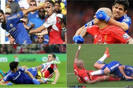 Những pha chơi xấu rợn người mang thương hiệu Diego Costa