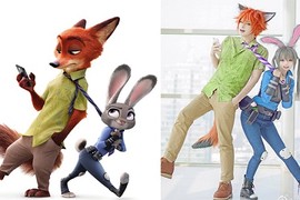 Bộ ảnh cosplay phim hoạt hình Zootopia chuẩn từng xăng-ti-mét