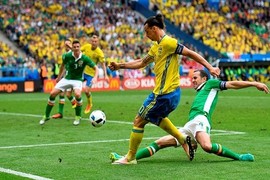 Euro 2016 Thụy Điển 1-1 CH Ireland: Khác biệt ở Ibrahimovic