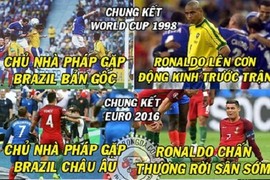 Ảnh chế chung kết Euro 2016: Ác mộng của những Ronaldo