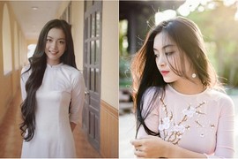 Nữ sinh Hải Phòng đẹp trong veo nổi tiếng chỉ sau một đêm