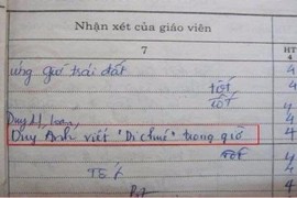 Những lý do bá đạo khiến học sinh bị ghi sổ đầu bài là gì?