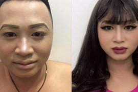  Bức ảnh gây nhiều tranh cãi: Make up giúp hoán đổi khuôn mặt?