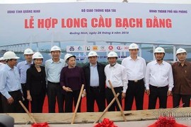 Hợp long cầu Bạch Đằng, từ Hà Nội về Quảng Ninh chỉ còn 90 phút