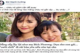 Bố mẹ Bích Phương lầy lội theo cặp, troll con gái