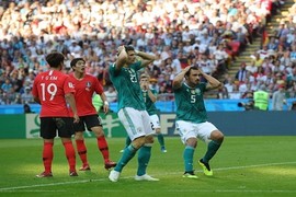 Thua sấp mặt trước Hàn Quốc, Đức trở thành “cựu vương” World Cup