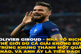 Ảnh chế tiền đạo ĐT Pháp vô địch World Cup dù không sút trúng đích