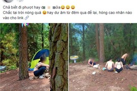 Mặc áo bra khoe "lưng trần" cùng nhóm bạn nam, cô gái khiến CĐM tranh cãi gay gắt