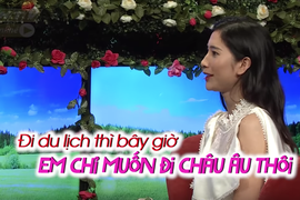 Gái xinh đòi bạn trai đi châu Âu gameshow Bạn muốn hẹn hò là ai?