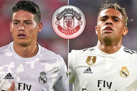 Chuyển nhượng bóng đá mới nhất: Real mang James Rodriguez mặc cả Pogba