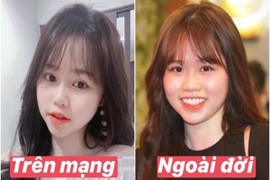 Bạn gái Quang Hải "dính lời nguyền" ảnh mạng khác xa thật 