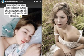 Chán khoe "2 mảnh", hot girl Trâm Anh lộ hẳn ảnh "giường chiếu"