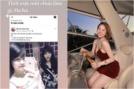 Hot girl Trâm Anh tự tay đăng ảnh thời còn "phèn" gây sốt