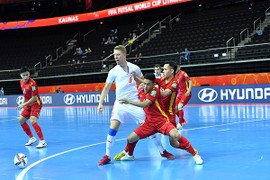 Xác định đối thủ của ĐT futsal Việt Nam ở vòng 1/8 World Cup