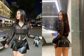 Diện đồ xuyên thấu, "hot girl áo dài" nhận về ý kiến trái chiều