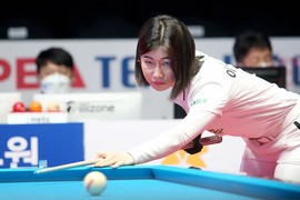 Danh tính hot girl billiards Hàn Quốc đang du đấu tại Việt Nam