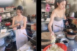 "Hot girl bán cơm rang" được dân mạng bàn tán xôn xao là ai?