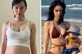 “Lột xác” sau nửa năm sinh con, gái xinh Hà thành gây chú ý