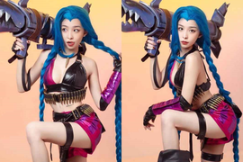 Cosplay thành nữ thần Liên Minh Huyền Thoại, gái xinh gây bão mạng