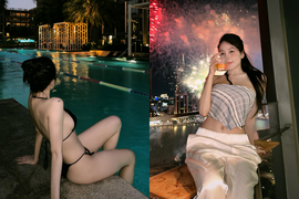 Bất ngờ đổi tên Facebook, hot girl Trâm Anh khoe "tâm hồn" tràn viền