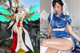 Lê Bống từng có màn cosplay tướng game cực "cháy" trước khi thành MC