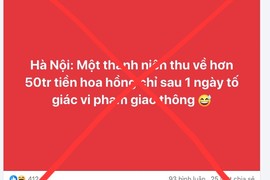 Nhiều Fanpage đưa fake news “1 người được thưởng vì báo vi phạm giao thông“