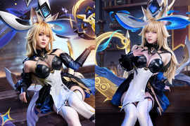 Quỳnh Alee cosplay ảnh mới khiến dân mạng tưởng AI