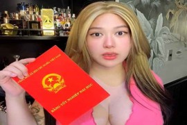 Bị fan soi mói, hot girl vòng 1 siêu khủng "show" tờ A4 chất