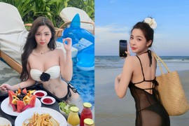 Hot girl Tammy Phạm diện đồ bó sát, khoe vòng 1 ngắm là mê