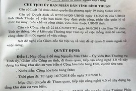 Giám đốc công an đi Đức “học tập“: Chủ tịch Bình Thuận nói gì?