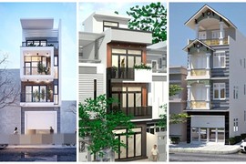 10 mẫu nhà phố 4 tầng 900 triệu đồng đáng học tập