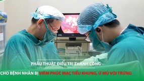 Đau bụng không ngờ viêm phúc mạc tiểu khung, ứ mủ vòi trứng