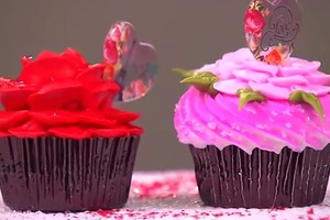 Tuyệt chiêu làm bánh cupcake hoa hồng khiến bạn mê mẩn