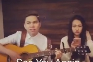 Hoàng Tôn cover “See you again” đốn tim người hâm mộ