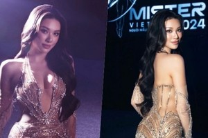 Á hậu Kim Duyên quyến rũ với váy 'Sao băng', catwalk uyển chuyển 'gây mê' tại Mister Vietnam 2024