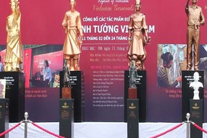 Chiêm ngưỡng 4 tác phẩm điêu khắc danh tướng VN