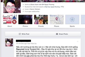 Nam sinh nói xấu mẹ trên Facebook gây bức xúc