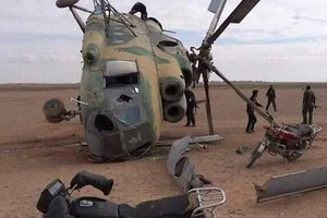 Trực thăng Mi-8 của Syria rơi ở Hama khiến 3 quân nhân thiệt mạng