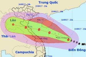 Bão số 10 mạnh cấp 16, Thủ tướng ra công điện khẩn