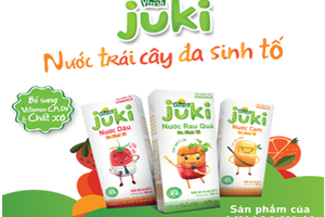 Vfresh Juki - Nước trái cây đa sinh tố dành cho trẻ em 