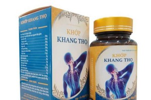 Thực phẩm bảo vệ sức khỏe Khớp Khang Thọ thổi phồng tác dụng, lừa người dùng