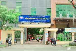 ĐH Khoa học Xã hội Nhân văn TPHCM điểm chuẩn cao nhất 28,8