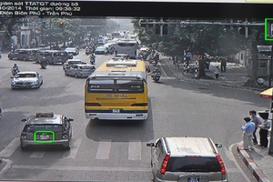 Vị trí các điểm Hà Nội vừa lắp đặt camera phạt nguội