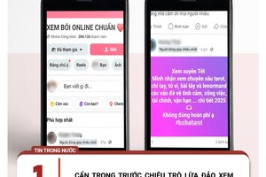 Chiêu trò lừa đảo xem bói, giải hạn “online” đầu năm