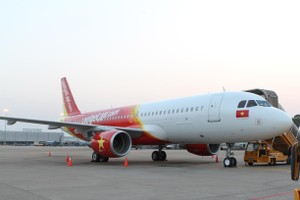 Máy bay mới nhất của VietJet Air về nước