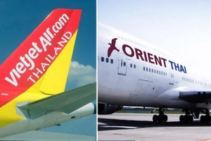 Vietjet Air Thái Lan bị ngừng bay chặng quốc tế