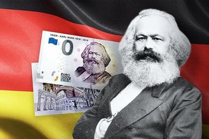 “Cháy hàng” đồng tiền lưu niệm 0 Euro in hình Karl Marx